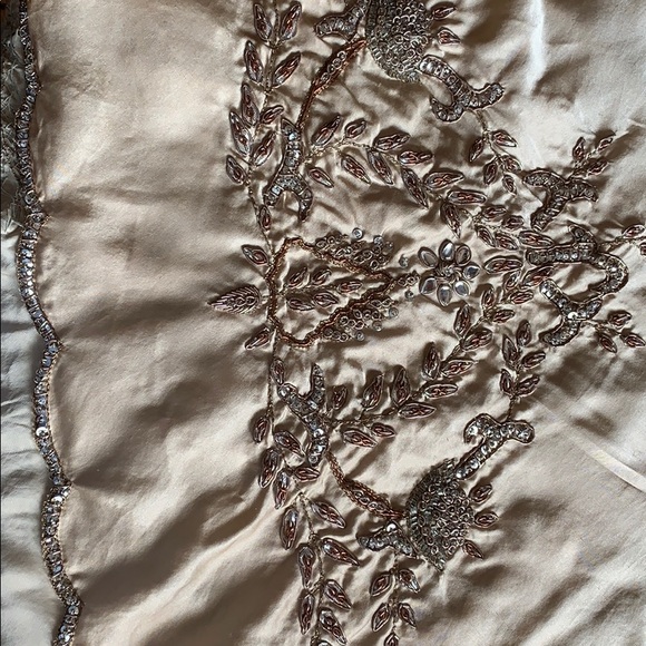 Silk embellished skirt - Picture 3 of 5